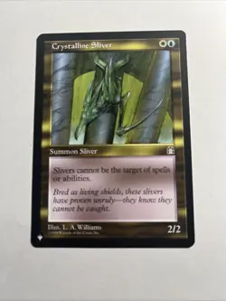 Crystalline Sliver - The List Reprints MTG Plus Bonus Card!!! - Image 1