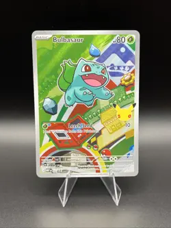 Pokemon Mega Evolution Promo Bulbasaur Black Star Promo #037 - Image 1