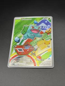 Pokemon Mega Evolution Promo Bulbasaur Black Star Promo #037 - Image 3