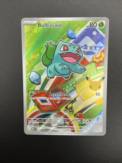 Pokemon Mega Evolution Promo Bulbasaur Black Star Promo #037 - Image 5