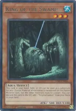 King of the Swamp - JUSH-EN046 - NM - Rare - 1st ed - Yugioh - Image 1