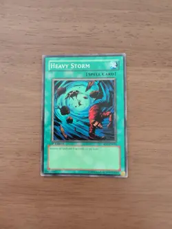Heavy Storm SD1-EN016 Common 1st Edition Lightly Played Yugioh - Image 1