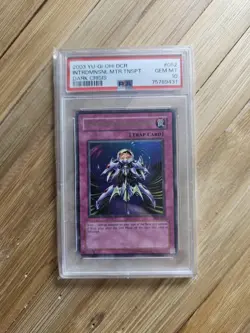 PSA 10 Interdimensional Matter Transporter Ultra Rare DCR-052 Yu-Gi-Oh! Gem Mint - Image 1