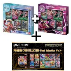 ONE PIECE TCG 2x ILLUSTRATION BOX + BEST SELECTION VOL.4 - ENG - Image 1