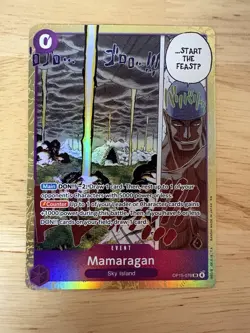 Bandai One Piece Card Game OP15: Mamaragan OP15-078 SR Event Card English - Image 1