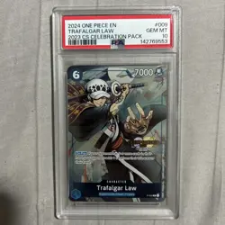 2024 One Piece TRAFALGAR LAW CS Celebration Pack Gem Mint PSA 10 - Image 1