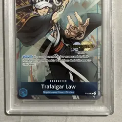 2024 One Piece TRAFALGAR LAW CS Celebration Pack Gem Mint PSA 10 - Image 4