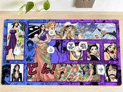 O-P Duel Playmat NICO ROBIN CCG OPCG TCG Trading Card Game Mat Play Pad Mousepad - Image 1