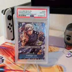 2024 ONE PIECE CHAMPIONSHIP EVENT PACK 008 TRAFALGAR LAW PROMO PSA 10 Error Slab - Image 1