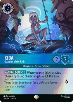 Disney Lorcana Kida Guardian Of The Path Epic 217/204 Wilds Unknown - Image 1