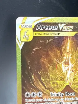 Pokemon Arceus VSTAR (Secret) SWSH: Crown Zenith: GG Secret Rare H GG70/GG70 NM - Image 2