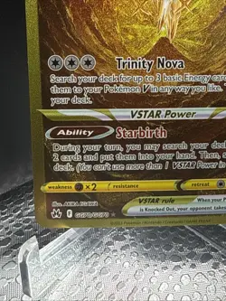 Pokemon Arceus VSTAR (Secret) SWSH: Crown Zenith: GG Secret Rare H GG70/GG70 NM - Image 5