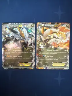 Black Kyurem EX 101/149 & White Kyurem EX 103/149 Boundaries Crossed Holo - Image 1