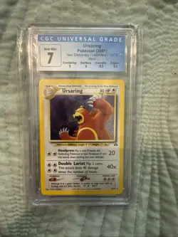 Ursaring Neo Discovery 15/75 Unlimited Edition Holo CGC 7 - Image 2