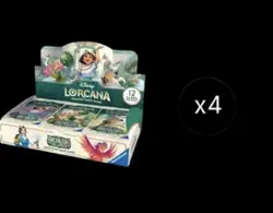 Lorcana Archazias Island Sealed Case 4 X Booster Boxes - Image 2