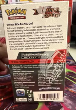 Pokemon TCG Destined Rivals Half Booster Box Brand New Sealed - Image 3