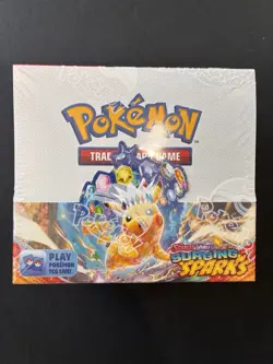 Pokemon TCG Scarlet & Violet Surging Sparks Booster Box New Sealed BOX INCLUDED - Image 2