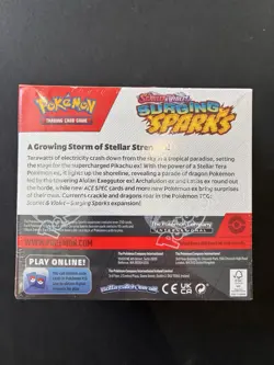 Pokemon TCG Scarlet & Violet Surging Sparks Booster Box New Sealed BOX INCLUDED - Image 3