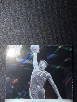 2025-26 Topps NBA Hoops VJ Edgecombe #D-13 Dunk-Umentary Rainbow (RC) - Image 2