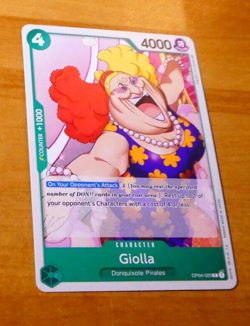 ONE PIECE KINGDOMS OF INTRIGUE ENGLISH CARD GAME CARTE OP04-025 EN ANGLAIS NEUF - Image 1