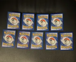 Pokemon Pikachu Card Lot 9 Vintage Collection - Image 2