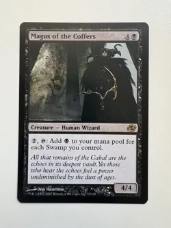 Magus of the Coffers MTG Magic the Gathering Card NM Near Mint PLC - Image 1