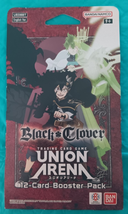 Union Arena - Black Clover - NEW - 12 card booster pack - English - Image 1