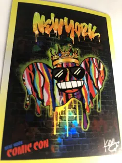 New York Comic Con Exclusive Holo Promo WHATNOT CARD NYCC 2022 RARE Brand New - Image 2