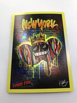 New York Comic Con Exclusive Holo Promo WHATNOT CARD NYCC 2022 RARE Brand New - Image 3