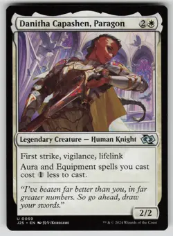 Danitha Capashen, Paragon (Anime) Normal U Foundations Jumpstart 59 NM - Image 1