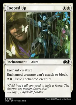 Magic the Gathering (mtg): WOE: Cooped Up (x 4) - Image 1