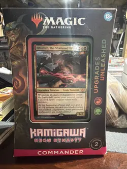 Magic the Gathering MTG KAMIGAWA NEON DYNASTY Commander Deck UPGRADES UNLEASHED - Image 1