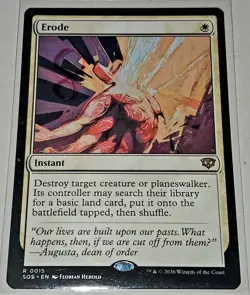 Wizards of the Coast Erode Secrets of Strixhaven 0015 MTG Magic The Gathering NM - Image 1
