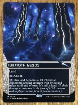 MTG Edge of Eternities Stellar Sights, Inkmoth Nexus 0020 - Borderless - Image 1