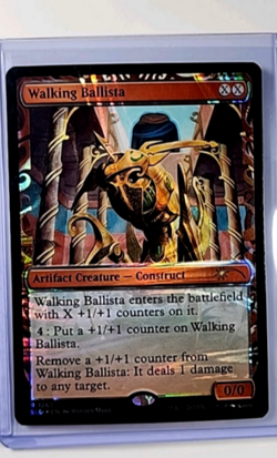2023 MTG Magic The Gathering SLD Secret Lair Halo Foil #1265 Walking Ballista LP - Image 1