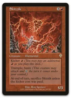 Skizzik #169 (LP) Invasion INV Magic MTG - Image 1