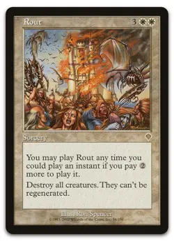 Rout #34 (LP) Invasion INV Magic MTG - Image 1