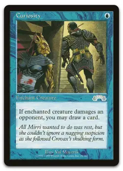 Curiosity #29 (LP) Exodus EXO Magic MTG - Image 1