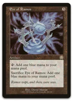 Eye of Ramos #294 (LP) Mercadian Masques MMQ Magic MTG - Image 1