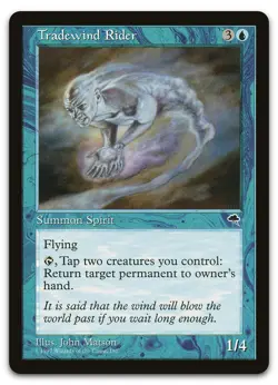 Tradewind Rider #98 (LP) Tempest TMP Magic MTG - Image 1