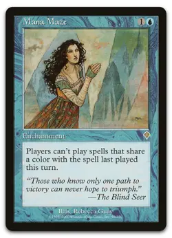 Mana Maze #59 (LP) Invasion INV Magic MTG - Image 1