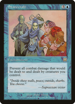 Statecraft #106 (MP) Mercadian Masques MMQ Magic MTG - Image 1
