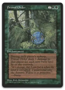 Primal Order (NM) Homelands HML Magic MTG - Image 1