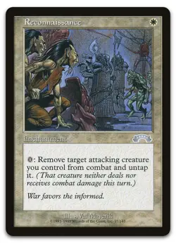 Reconnaissance #17 (NM) Exodus EXO Magic MTG - Image 1