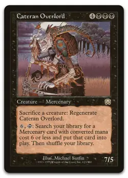 Cateran Overlord #123 (LP) Mercadian Masques MMQ Magic MTG - Image 1
