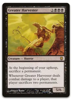 Greater Harvester #44 (LP) Darksteel DST Magic MTG - Image 1