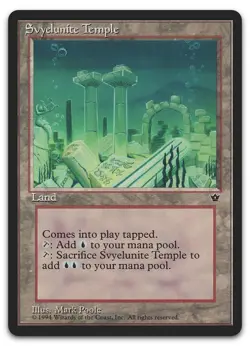 Svyelunite Temple (NM) Fallen Empires FEM Magic MTG - Image 1