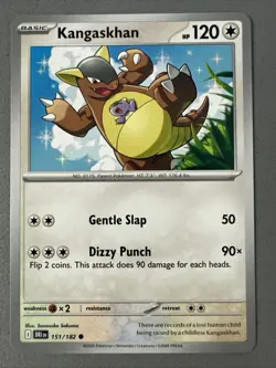 Pokemon TCG * Destined Rivals 151/182 Kangaskhan Common * UNG NM FRESH PACK - Image 1
