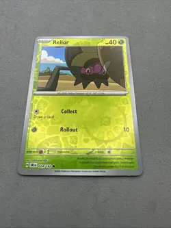 Pokemon TCG * Destined Rivals 024/182 Rellor Common * REVERSE HOLO * FRESH PK - Image 2