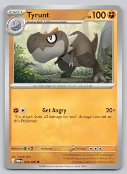 Tyrunt 044 Perfect Order Normal Fighting Pokemon Card NM - Image 1